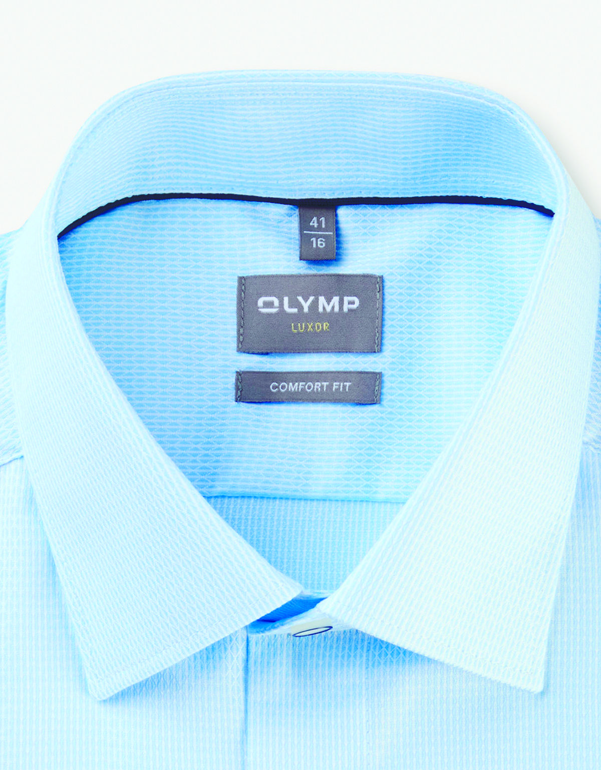 Рубашка мужская однотонная OLYMP Luxor, comfort fit | купить в интернет-магазине Olymp-Men