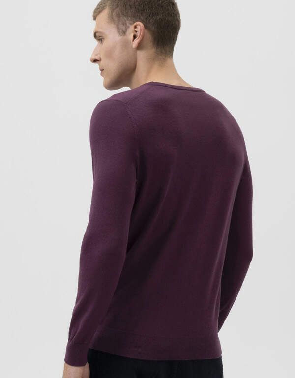 Джемпер мужской OLYMP, шерсть с шёлком, body fit | интернет-магазин Olymp-Men