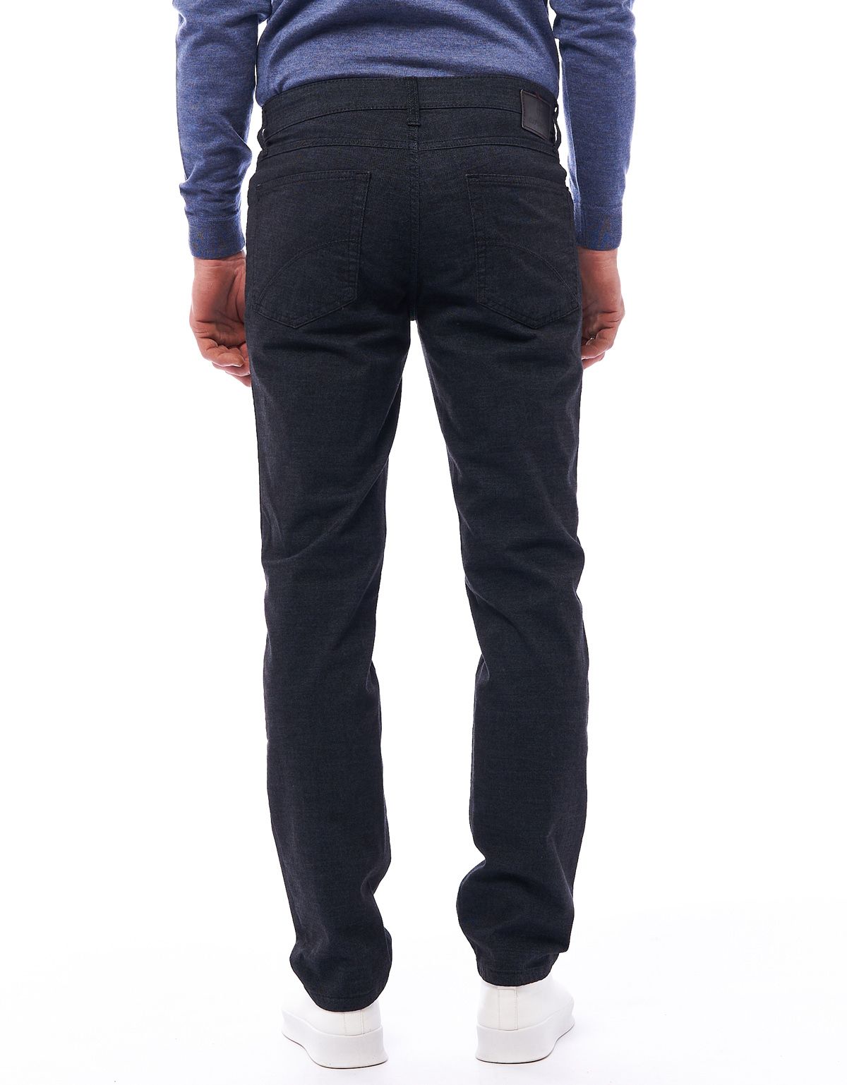 Брюки мужские тёплые синие Club Of Comfort, прямые | купить в интернет-магазине Olymp-Men