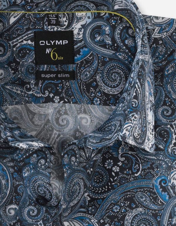 Рубашка OLYMP №6 супер слим на рост выше 186 | купить в интернет-магазине Olymp-Men
