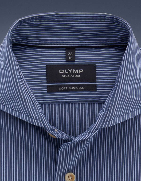 Рубашка мужская Signature в синюю полоску