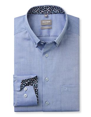 Сорочка мужская классическая OLYMP Luxor, прямой крой | купить в интернет-магазине Olymp-Men