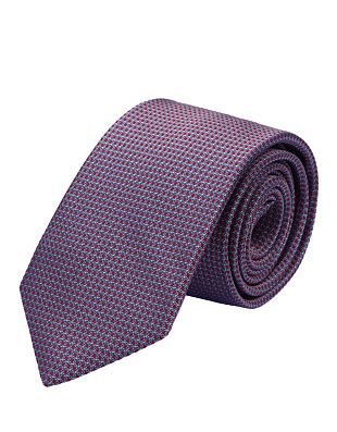 Галстук шёлковый удлиненный Bernd Hennes c принтом, 8,5 см | купить в интернет-магазине Olymp-Men