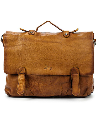 Мягкий портфель мужской кожаный с плечевым ремнем | купить в интернет-магазине Olymp-Men