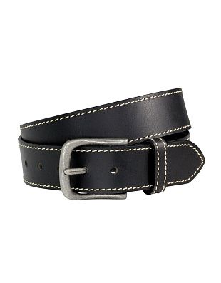 Ремень Lindenmann, контрастная строчка, длина от 120 см мужские | купить в интернет-магазине Olymp-Men