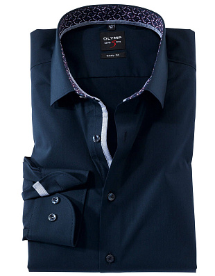 Рубашка классическая OLYMP, body fit, высокий рост | купить в интернет-магазине Olymp-Men