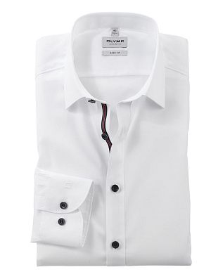 Рубашка классическая мужская OLYMP, body fit на высокий рост | купить в интернет-магазине Olymp-Men