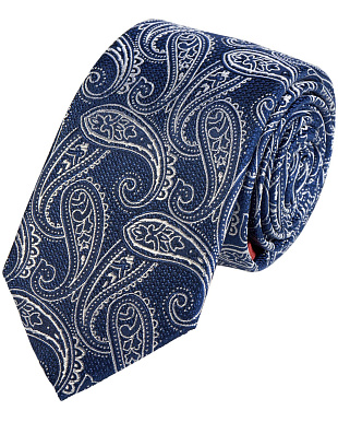 Галстук мужской с рисунком пейсли Bernd Hennes, 7 см | купить в интернет-магазине Olymp-Men
