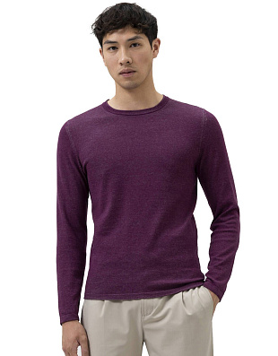 Джемпер мужской с круглым вырезом Olymp, body fit | интернет-магазин Olymp-Men