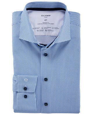 Рубашка трикотажная OLYMP Luxor 24/7, modern fit | купить в интернет-магазине Olymp-Men