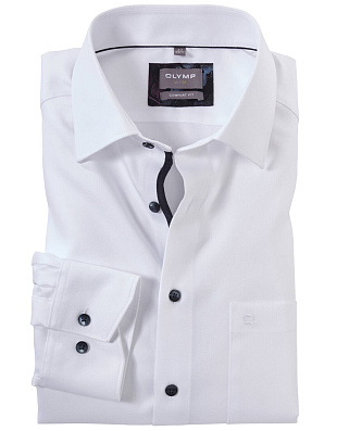 Рубашка мужская классическая OLYMP, прямой крой | купить в интернет-магазине Olymp-Men