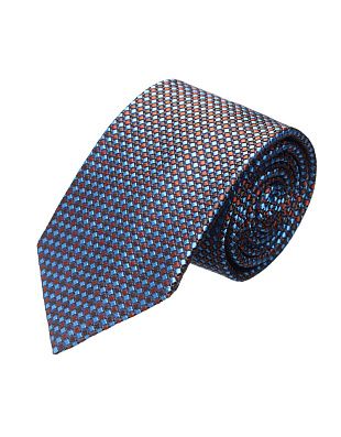 Галстук удлиненный многоцветный жаккард Bernd Hennes, 8,5 см | купить в интернет-магазине Olymp-Men