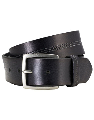 Ремень Lindenmann с тройной строчкой под джинсы мужские | купить в интернет-магазине Olymp-Men