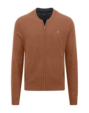 Кардиган вязанный на молнии Fynch-Hatton | купить в интернет-магазине Olymp-Men