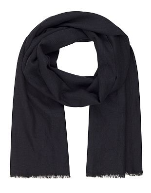 Шарф тёмно-синий Lindenmann шерстяной | купить в интернет-магазине Olymp-Men