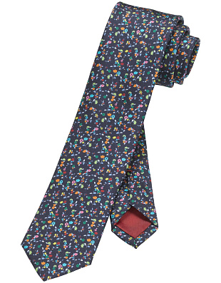 Галстук узкий мужской с принтом Olymp, 6 см | купить в интернет-магазине Olymp-Men