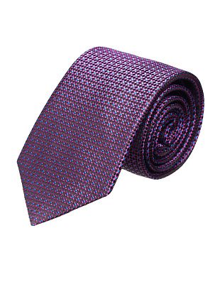 Галстук удлиненный розово-голубой принт Bernd Hennes, 8,5 см | купить в интернет-магазине Olymp-Men