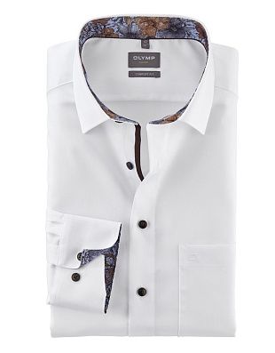 Сорочка классическая мужская OLYMP Luxor, прямой крой | купить в интернет-магазине Olymp-Men