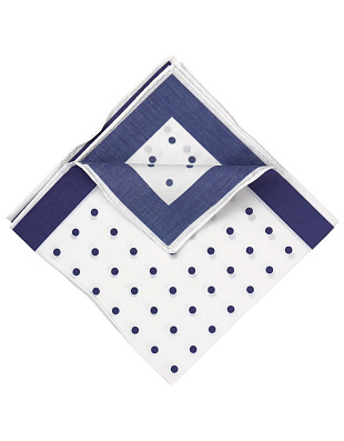 Платок-паше Olymp в синий горох | купить в интернет-магазине Olymp-Men