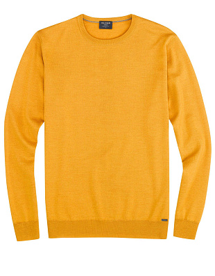 Джемпер шерстяной мужской OLYMP с круглым вырезом | интернет-магазин Olymp-Men