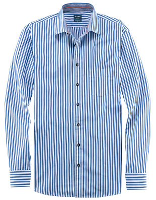 Рубашка мужская в полоску OLYMP Casual | купить в интернет-магазине Olymp-Men