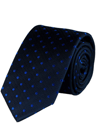 Галстук мужской в горошек Bernd Hennes, 6,5 см | купить в интернет-магазине Olymp-Men