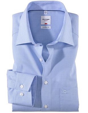 Мужская классическая рубашка OLYMP, прямой крой | купить в интернет-магазине Olymp-Men