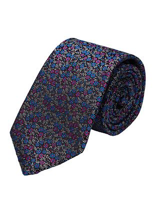 Галстук удлиненный Bernd Hennes c цветочным рисунком, 8,5 см | купить в интернет-магазине Olymp-Men