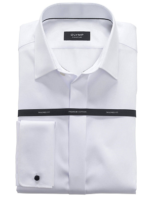 Сорочка мужская под запонку Signature с потайной застёжкой