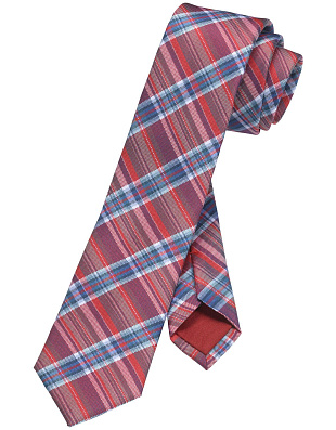 Галстук узкий в клетку Olymp, 6 см | купить в интернет-магазине Olymp-Men