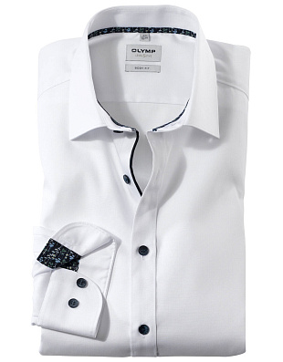 Сорочка классическая мужская OLYMP, body fit | купить в интернет-магазине Olymp-Men