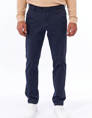 Брюки мужские Meyer синие хлопковые, прямые | купить в интернет-магазине Olymp-Men