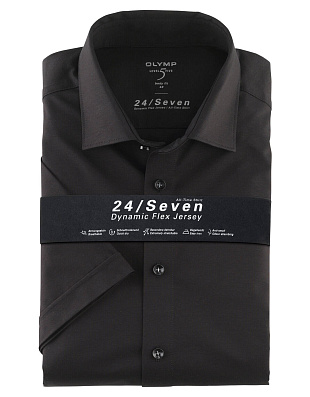 Сорочка мужская трикотажная OLYMP Level Five 24/7, body fit