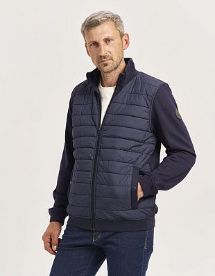 Жакет бомбер стёганый Fynch-Hatton на молнии | купить в интернет-магазине Olymp-Men