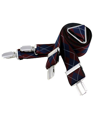 Подтяжки мужские с рисунком ромбы, Х-форма | купить в интернет-магазине Olymp-Men