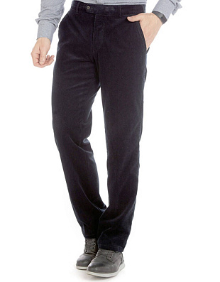 Вельветовые синие брюки, мод.Eton | купить в интернет-магазине Olymp-Men