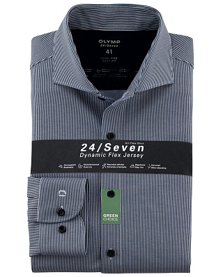 Трикотажная сорочка Olymp 24/7, body fit | купить в интернет-магазине Olymp-Men