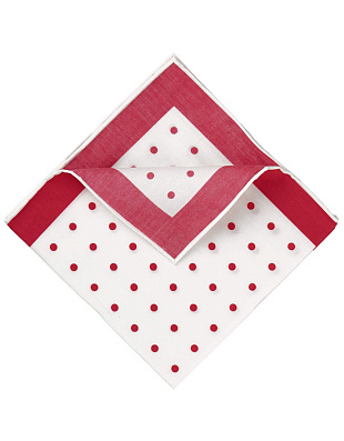 Платок-паше Olymp в красный горох | купить в интернет-магазине Olymp-Men