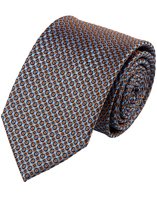 Галстук удлиненный Bernd Hennes с принтом, 9 см | купить в интернет-магазине Olymp-Men