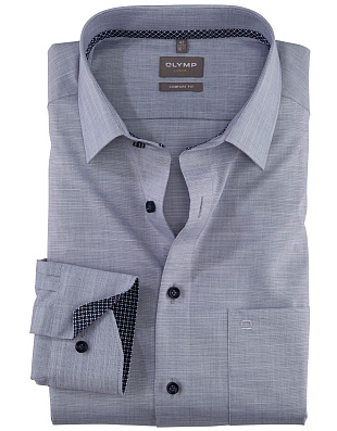 Сорочка классическая мужская OLYMP Luxor, прямой крой | купить в интернет-магазине Olymp-Men