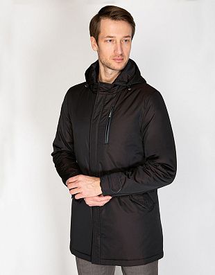 Куртка-парка мужская RIGGI с капюшоном | купить в интернет-магазине Olymp-Men
