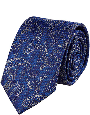 Галстук удлиненный Bernd Hennes с рисунком огурцы, 8,5 см | купить в интернет-магазине Olymp-Men