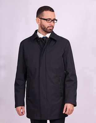 Плащ мужской Nowal утепленный | купить мужской плащ в интернет-магазине Olymp-Men