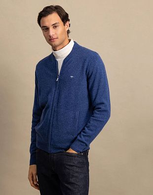 Кардиган шерстяной на молнии Fynch-Hatton | купить в интернет-магазине Olymp-Men