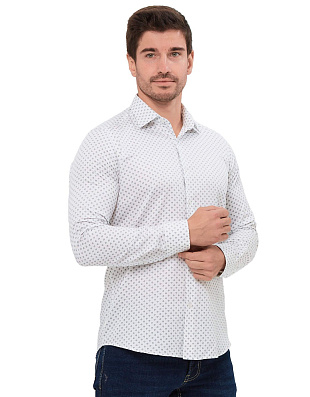 Сорочка мужская PLATIN, slim fit, артикул 1094-100UF-PLT