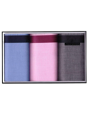 Платки носовые цветные с каймой, 3 шт. | купить в интернет-магазине Olymp-Men