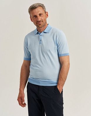 Поло мужское на пуговицах Gratude из хлопка | купить в интернет-магазине Olymp-Men