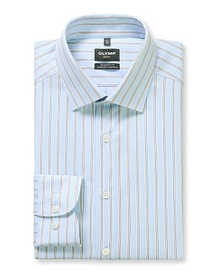 Сорочка в полоску климат-контроль OLYMP Luxor полуприлегающая | купить в интернет-магазине Olymp-Men