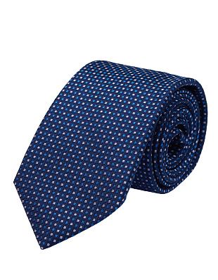 Галстук удлиненный Bernd Hennes в клетку, широкий, 8,5 см | купить в интернет-магазине Olymp-Men