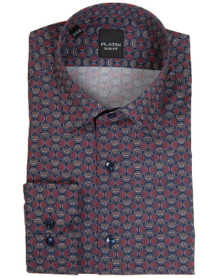 Сорочка мужская PLATIN Slim Fit, артикул 2385UF-PLT